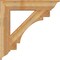 Ekena Millwork Merced Traditional Rough Sawn Bracket, Western Red Cedar, 6"W x 36"D x 36"H BKT06X36X36MRC01RWR - alternate 3